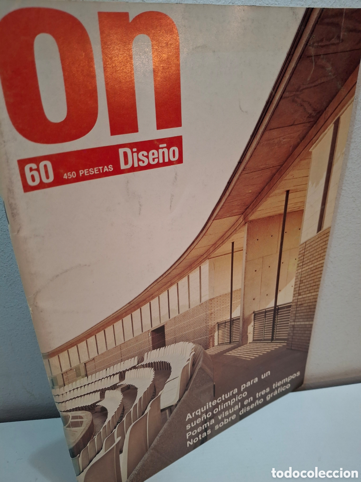 Libros de segunda mano: REVISTA ON DISE&Ntilde;O N&ordm; 60, ARQUITECTURA PARA UN SUE&Ntilde;O OLIMPICO, 1985
