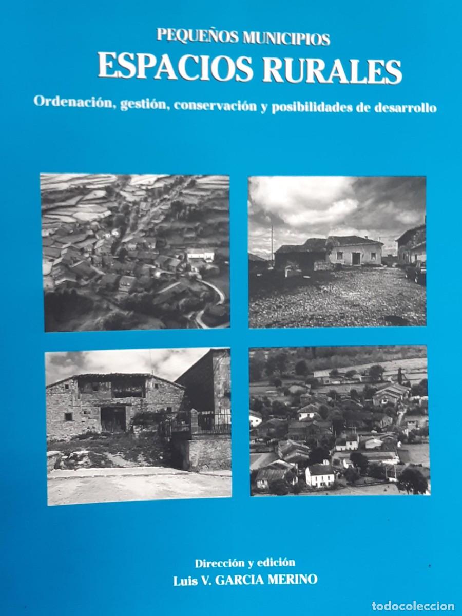 Libros de segunda mano: PEQUE&Ntilde;OS MUNICIPIOS ESPACIOS RURALES LUIS V. GARCIA MERINO ARQUITECTURA CONSERVACION DESARROLLO