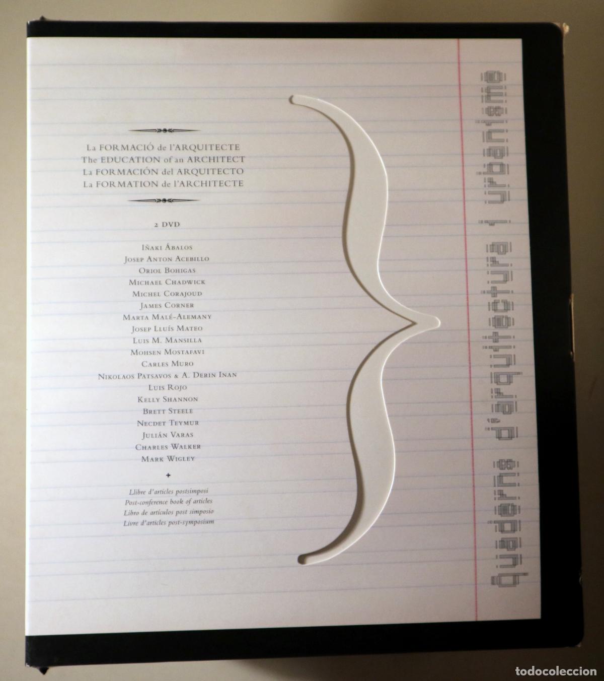 Libros de segunda mano: QUADERNS D'ARQUITECTURA I URBANISME: La formaci&oacute; de l'arquitecte - Barcelona s/df - 2 DVDs