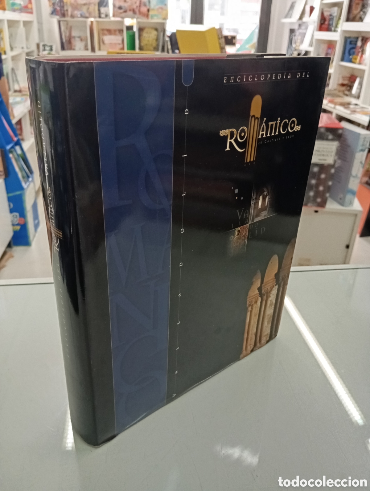 Libros de segunda mano: ENCICLOPEDIA DEL ROMANICO EN VALLADOLID FUNDACION SANTA MARIA LA REAL 2002 VV.AA PERFECTO ESTADO