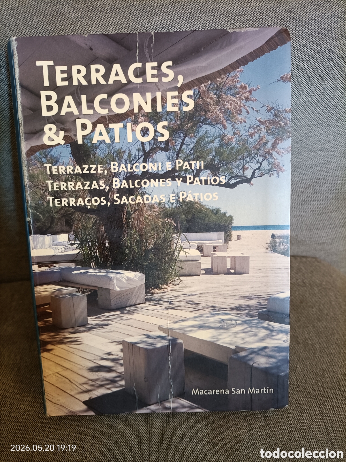 Libros de segunda mano: Terrazas,balcones y patios. Macarena San Martin. Kolon