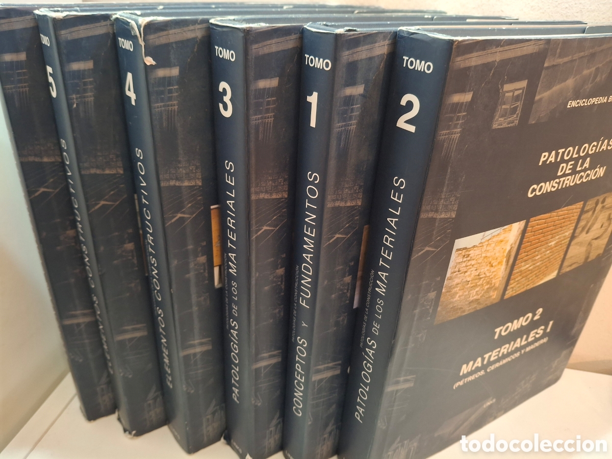 Libros de segunda mano: PATOLOGIAS DE LA CONSTRICCION, 6 TOMOS, ENCICLOPEDIA BROTO, ARQUITECTURA / ARCHITECTURE, LINKS, 2006