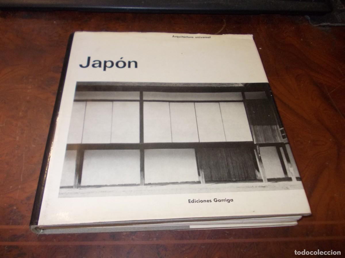 Libros de segunda mano: Jap&oacute;n. Arquitectura Universal. Ediciones Garriga 1.971. Tomoya Masuda. Fotos Yukio Futagawa