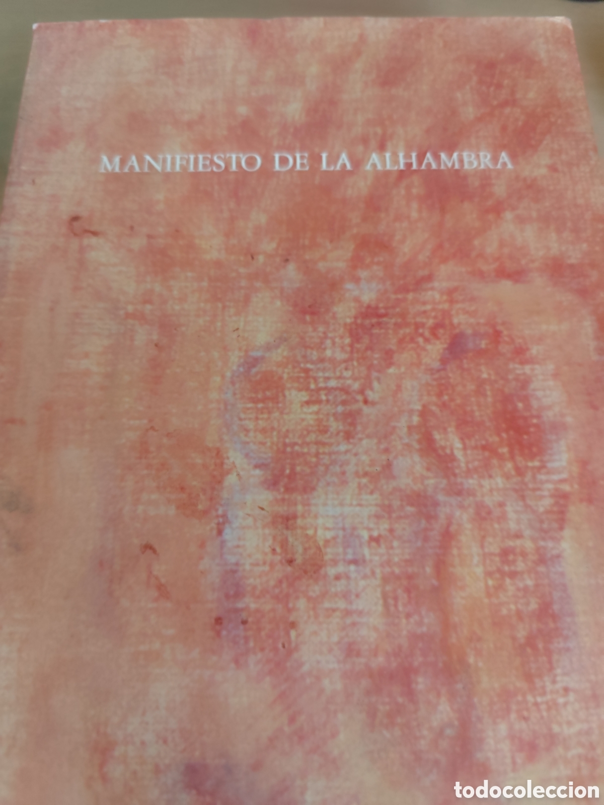 Libros de segunda mano: MMANIFIESTO DE LA ALHAMBRA RF411