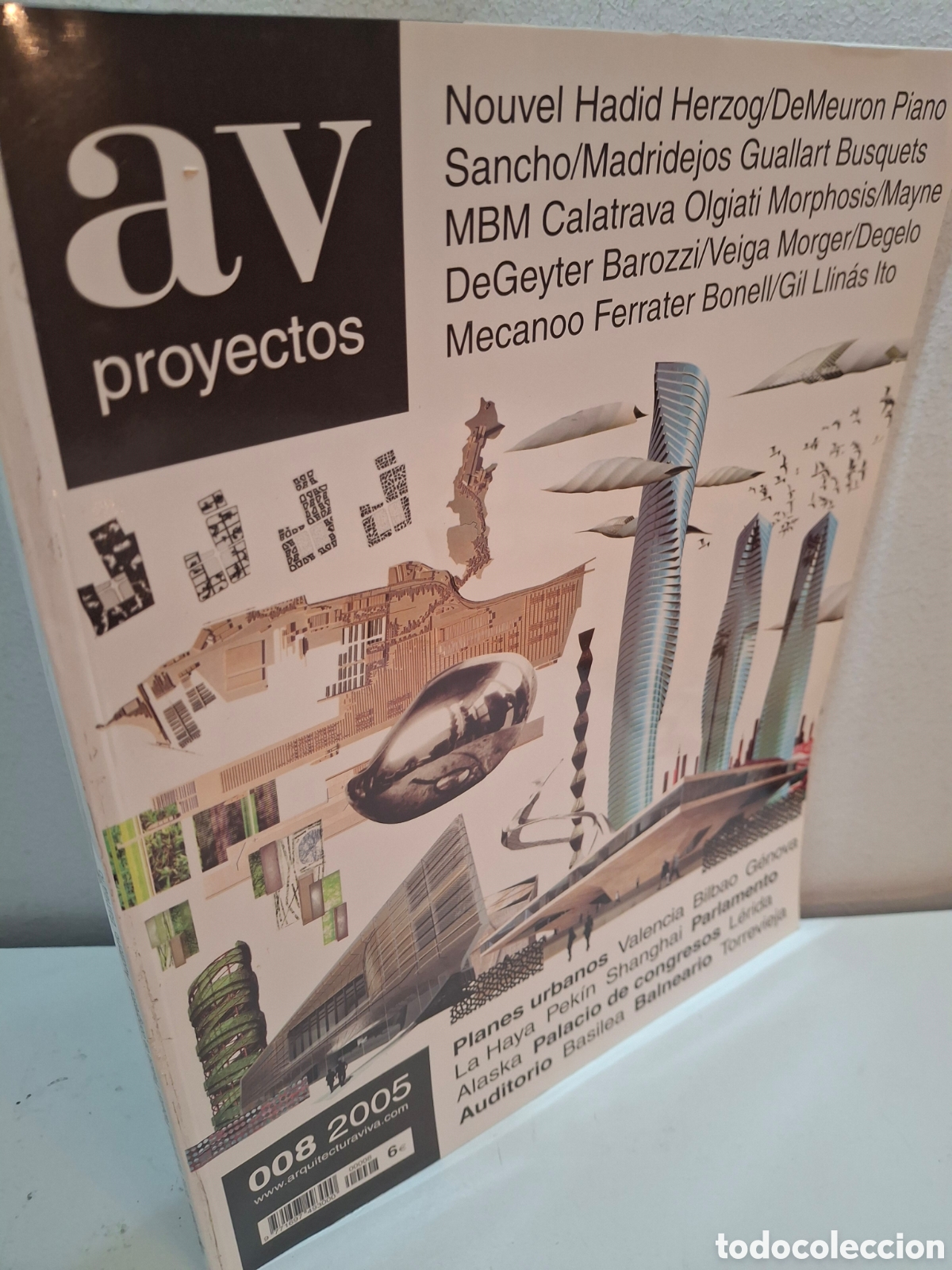 Libros de segunda mano: AV PROYECTOS N&ordm; 8, PLANES URBANOS, ARQUITECTURA VIVA, 2005