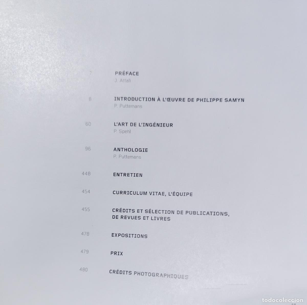 Libros de segunda mano: PHILIPPE SAMYN, ARCHITECT AND ENGINEER. CONSTRUCTIONS. (ARQUITECTURA. INGENIER&Iacute;A) - Foto 3