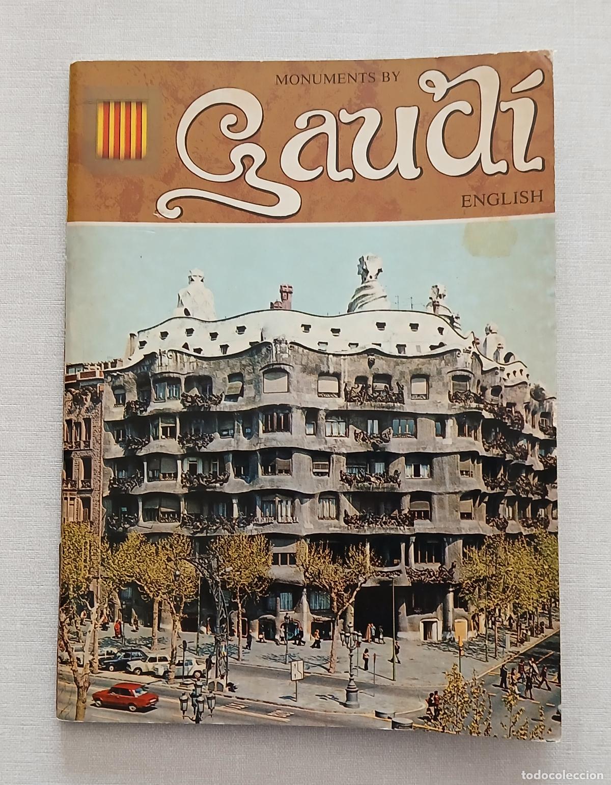Libros de segunda mano: MINI LIBRO ANTONI GAUD&Iacute; BARCELONA ARQUITECTO DE DI&Oacute;S (TEXTO EN INGL&Eacute;S)