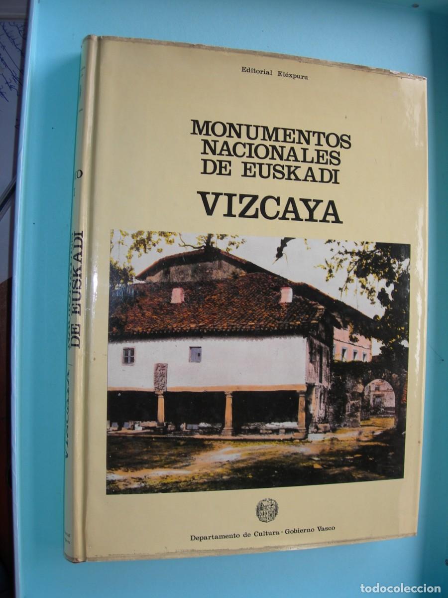 Libros de segunda mano: MONUMENTOS NACIONALES DE EUSKADI-VIZCAYA/ VV.AA. / ARQUITECTURA