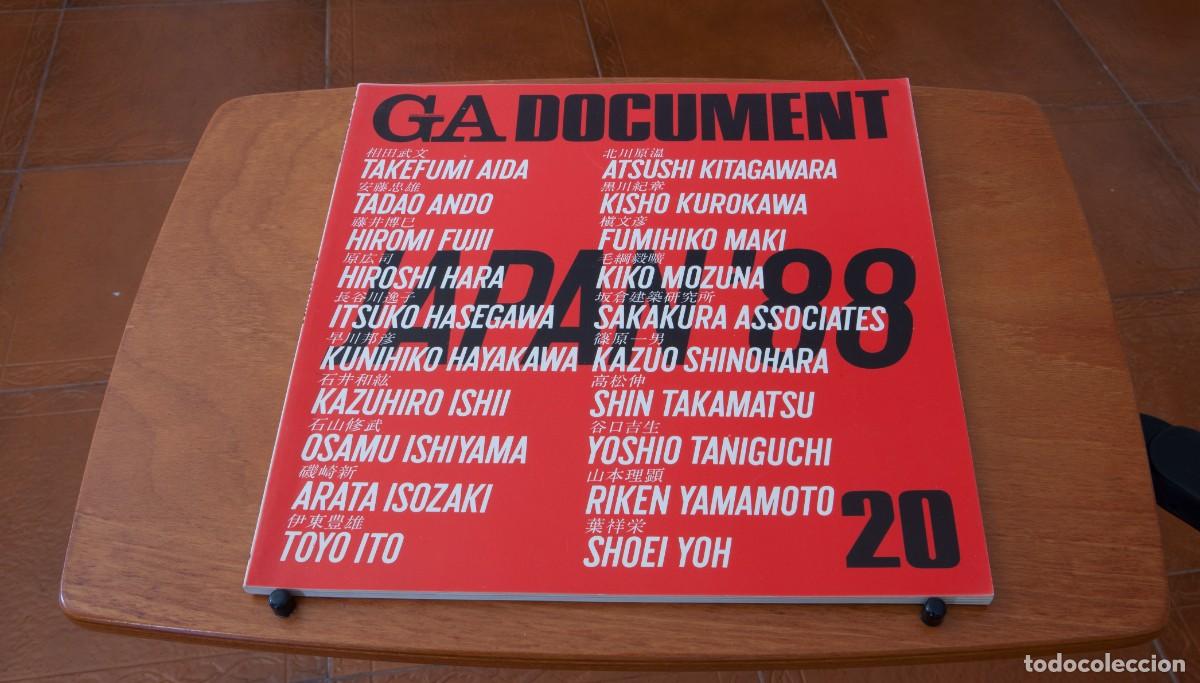 Libros de segunda mano: GA DOCUMENT N&ordm; 20 A.D.A. EDITA Tokyo 1988