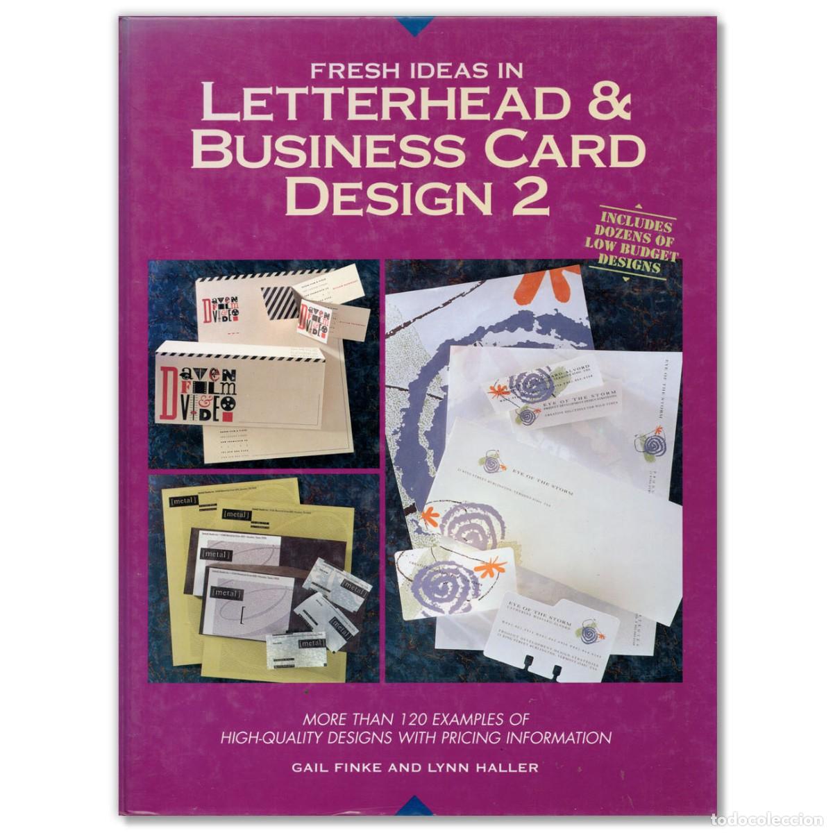 Libros de segunda mano: LETTERHEAD & BUSINESS CARD DESIGN 2 DISE&Ntilde;O DE TARJETAS Y PAPELES DE CARTA 2