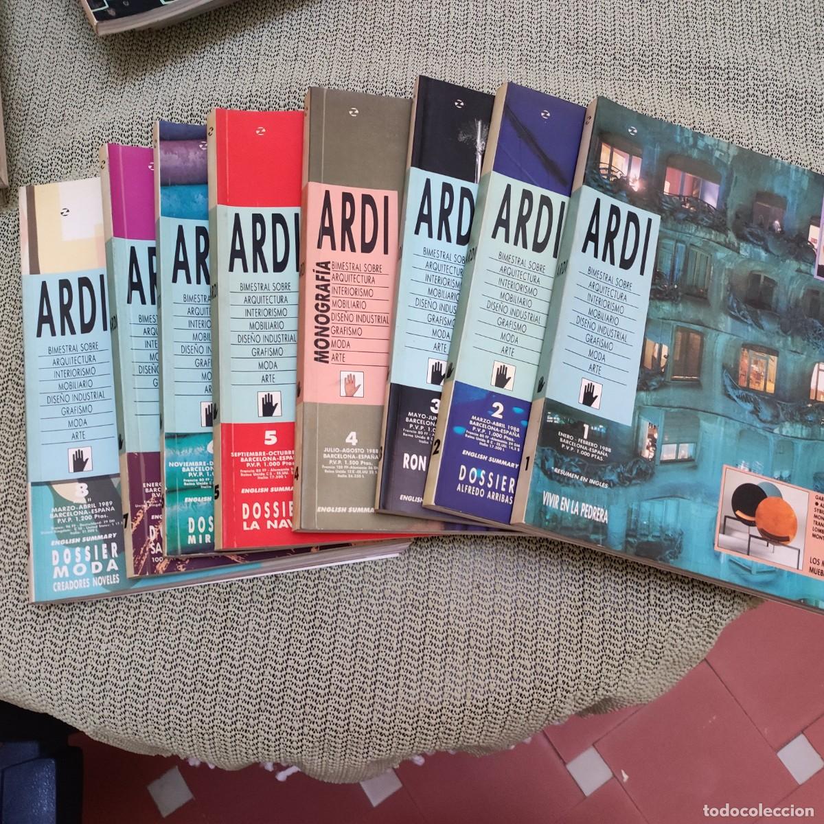 Libros de segunda mano: ARDI. Revistas de Arquitectura