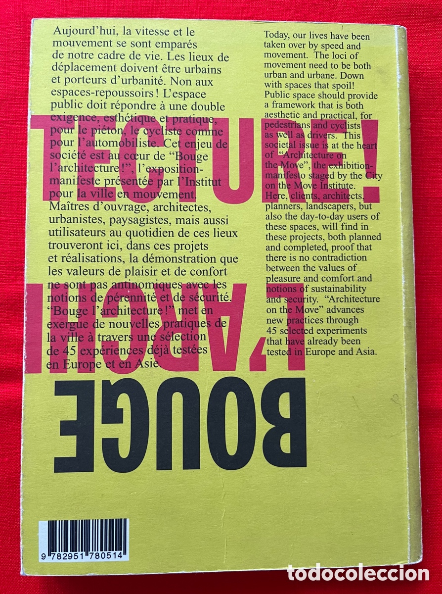 Libros de segunda mano: Libro Bougue L&rsquo;architecture - Architecture on the move - Foto 2