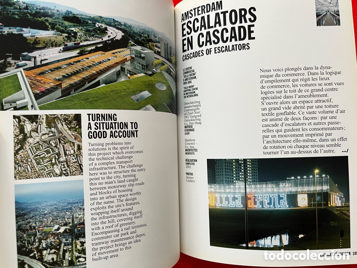 Libros de segunda mano: Libro Bougue L&rsquo;architecture - Architecture on the move - Foto 5