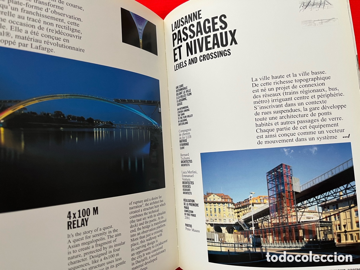 Libros de segunda mano: Libro Bougue L&rsquo;architecture - Architecture on the move - Foto 10