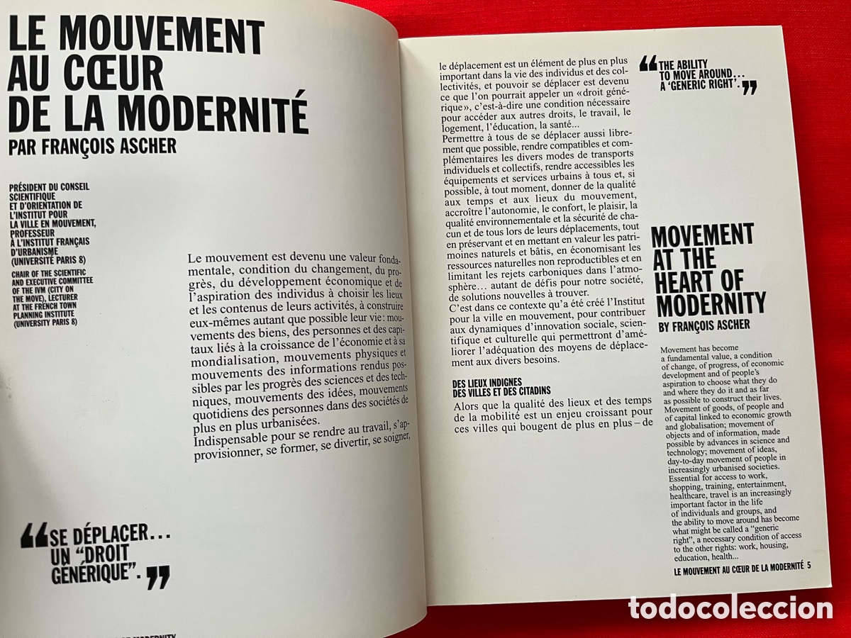 Libros de segunda mano: Libro Bougue L&rsquo;architecture - Architecture on the move - Foto 11