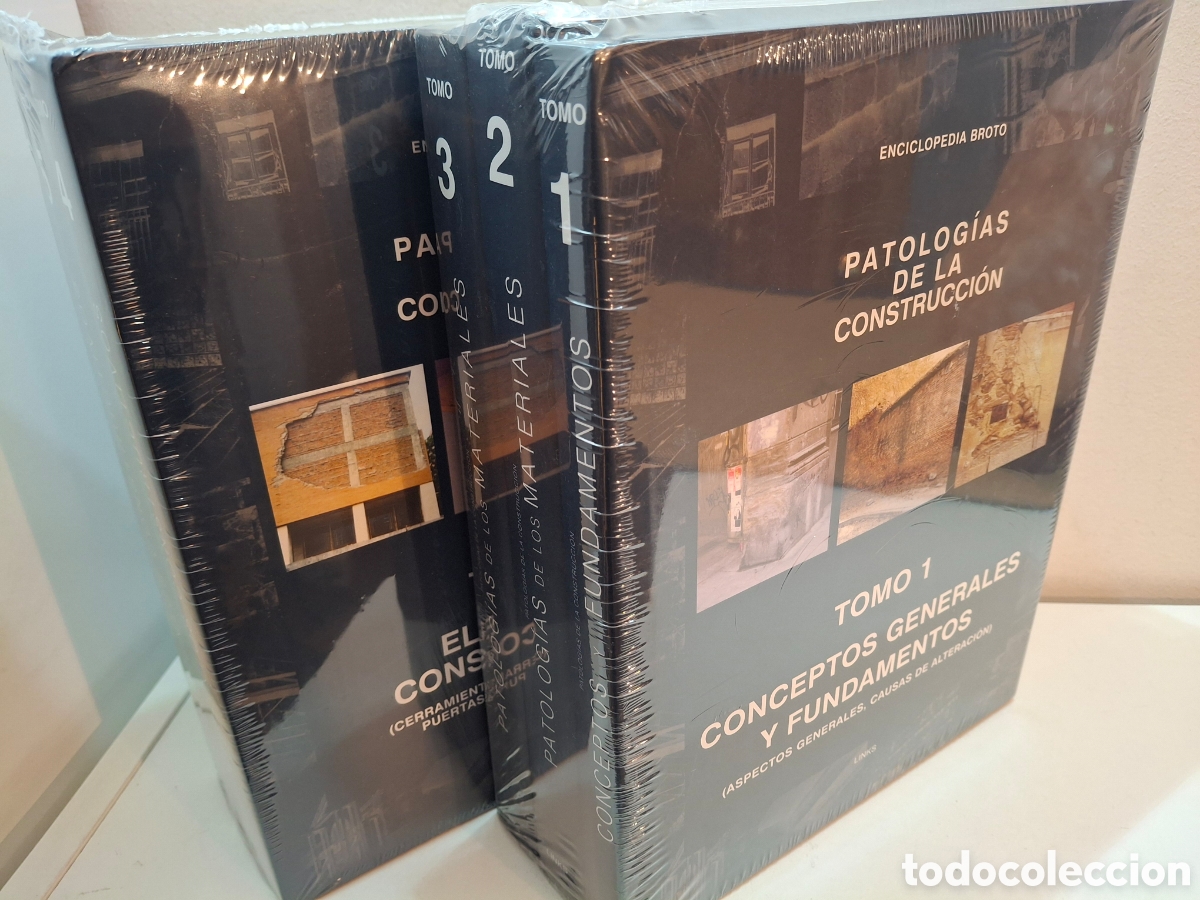Libri di seconda mano: PATOLOGIAS DE LA CONSTRUCCION, 6 TOMOS + CD (NUEVOS RETRACTILADOS), ENCICLOPEDIA BROTO, LINKS, 2006