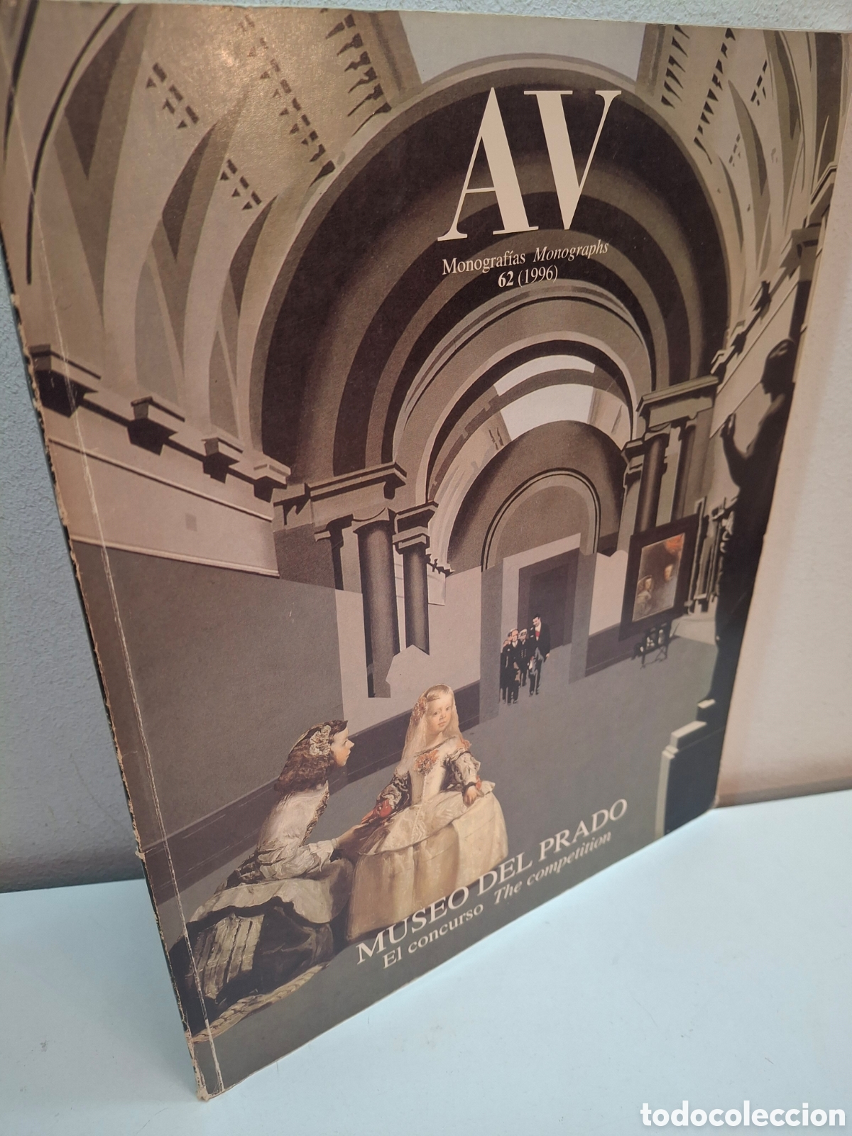 Libros de segunda mano: AV MONOGRAFIAS N&ordm; 62, MUSEO DEL PRADO, EN CONCURSO, ARQUITECTURA / ARCHITECTURE, 1996