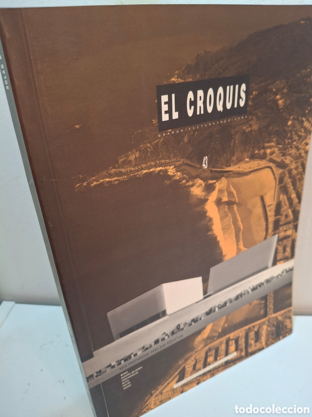 Livres d'occasion: REVISTA ARQUITECTURA EL CROQUIS N&ordm; 43 MADRID, 1988, ARQUITECTURA, TEXTOS: ENRIC MIRALLES SOBRE SAMS&Oacute;