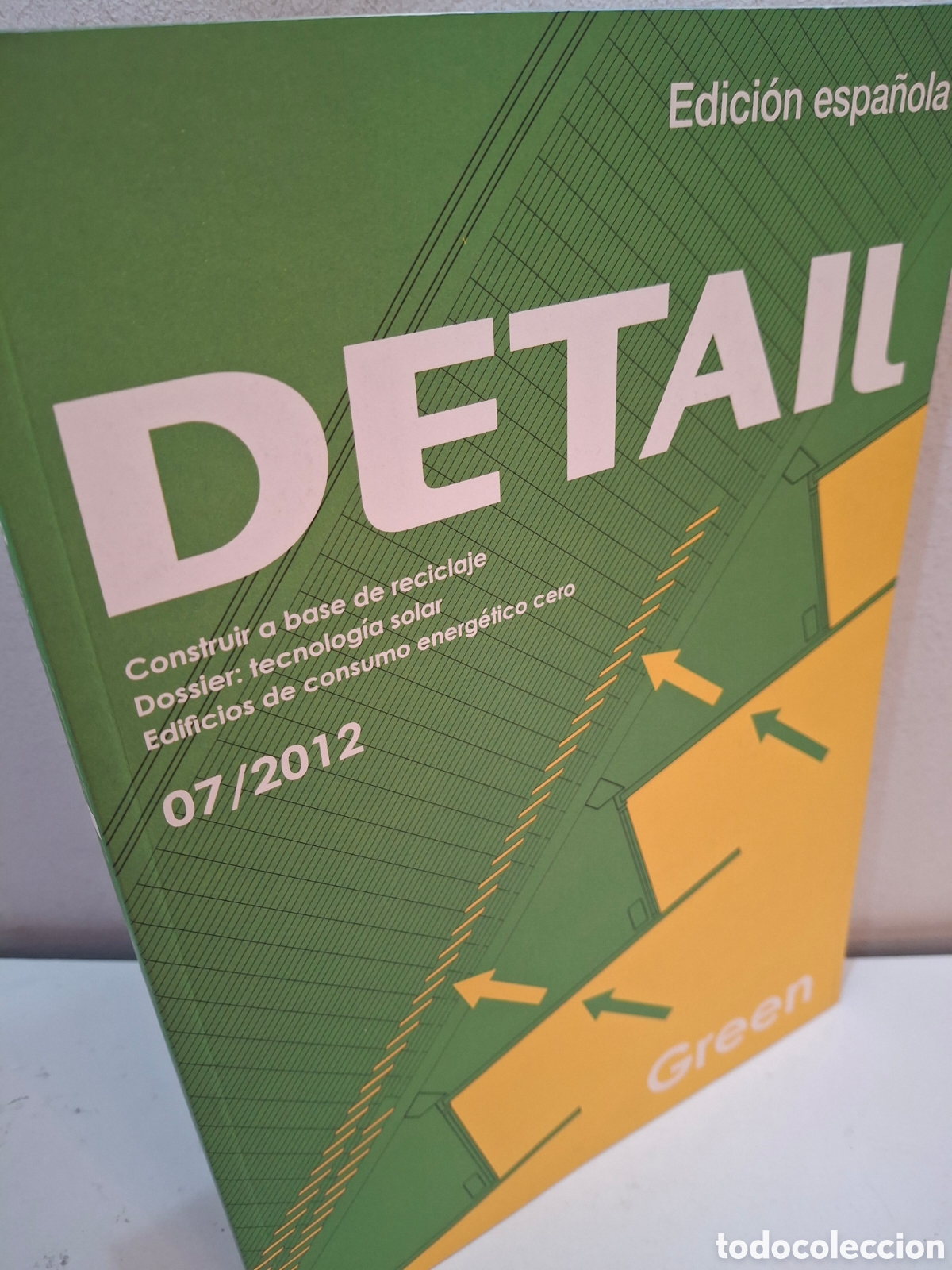 Libros de segunda mano: REVISTA DETAIL 02/2012, GREEN, EDICION INGLES-ALEMAN, ARQUITECTURA / ARCHITECTURE