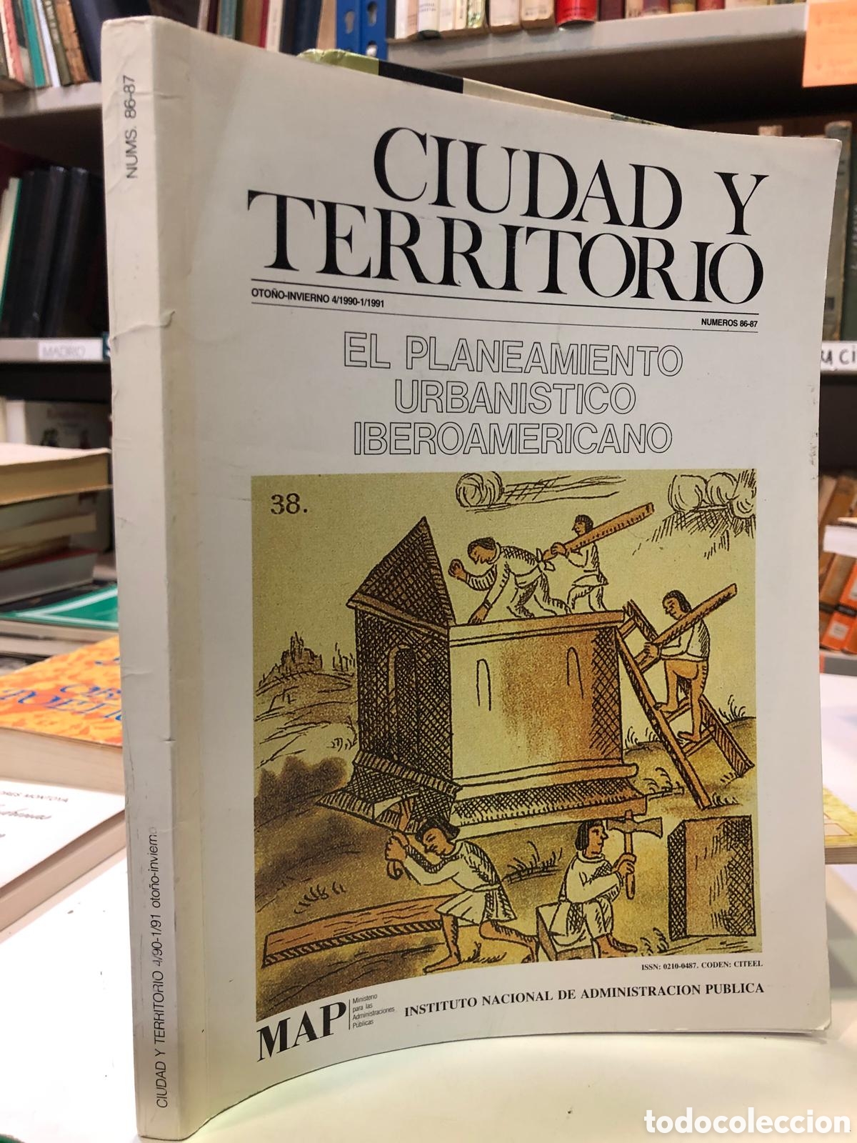 Libros de segunda mano: Revista Ciudad y Territorio, N&uacute;m. 86-87. Oto&ntilde;o-Invierno 1990-1991. El planeamiento urban&iacute;stico...