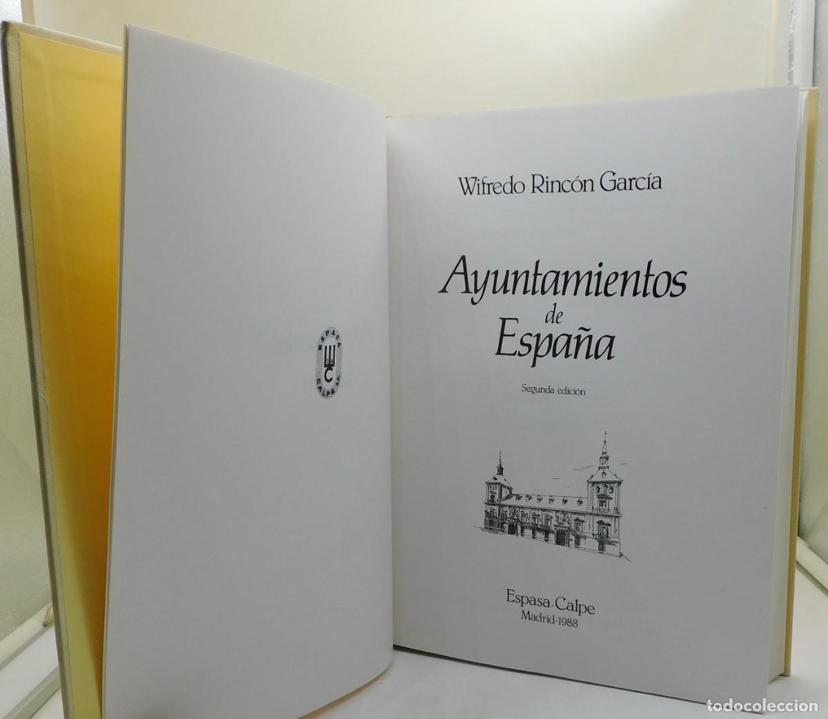 Libros de segunda mano: AYUNTAMIENTOS DE ESPA&Ntilde;A - Foto 8