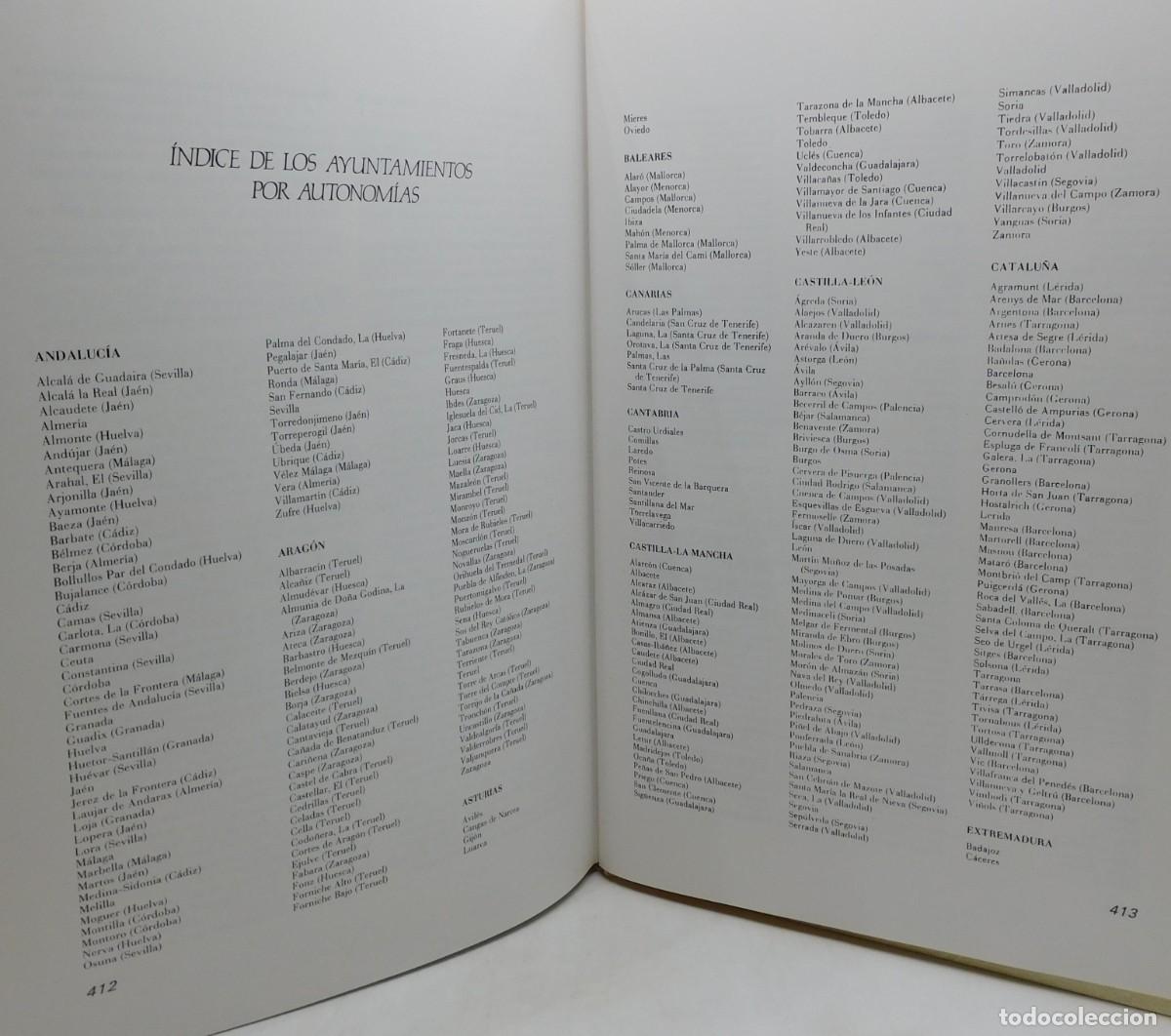 Libros de segunda mano: AYUNTAMIENTOS DE ESPA&Ntilde;A - Foto 11