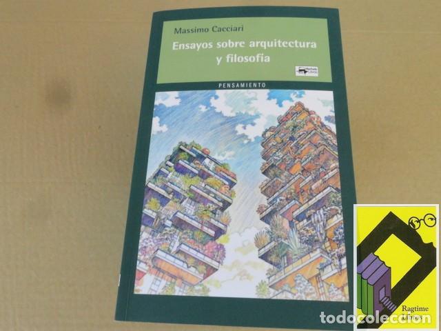 Libros de segunda mano: CACCIARI, Massimo: Ensayos sobre arquitectura y filosof&iacute;a (Trad:Alejandro Mart&iacute;nez)