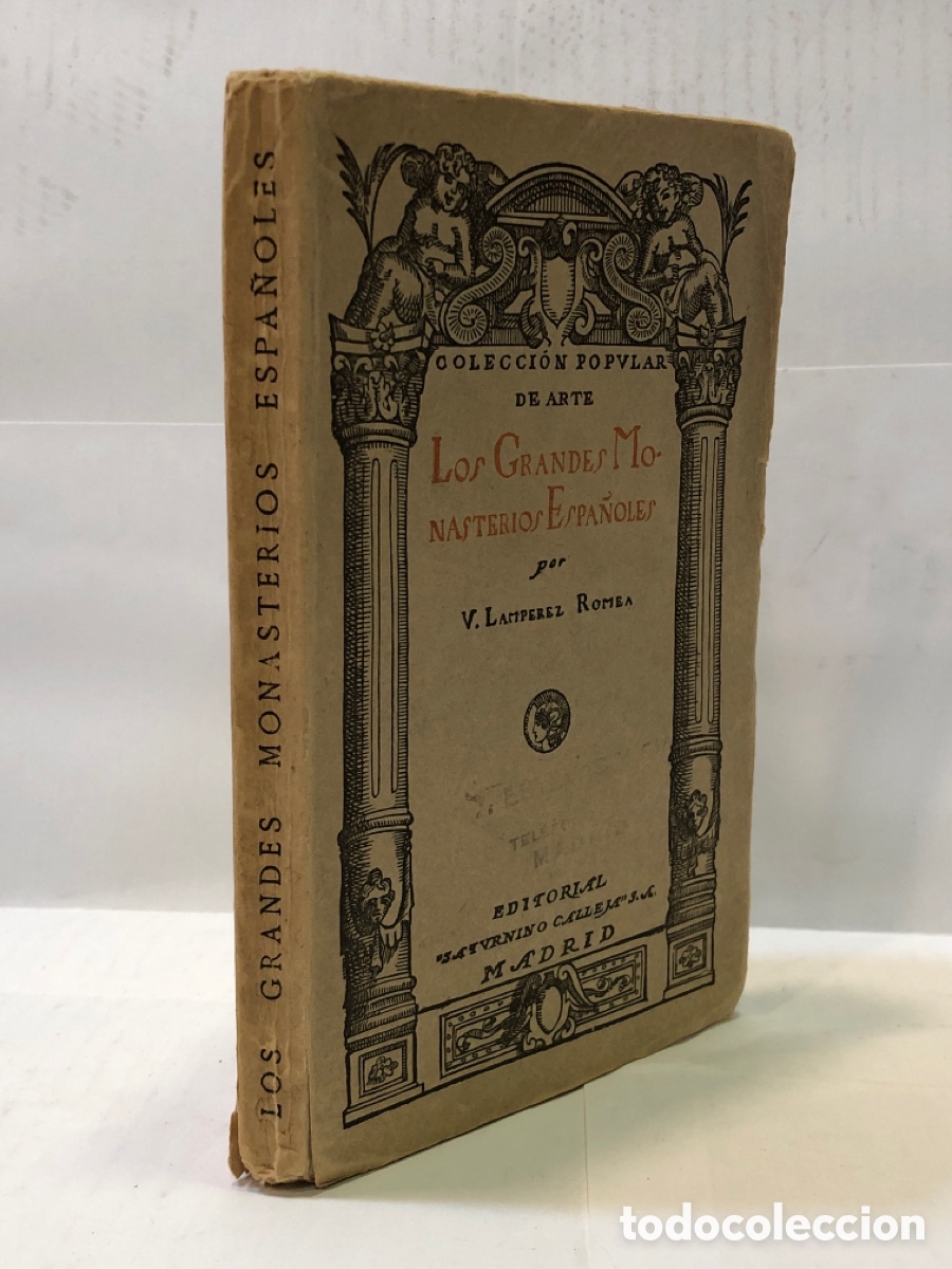 Livros em segunda m&atilde;o: Los grandes monasterio espa&ntilde;oles - Vicente Lamperez y Romea