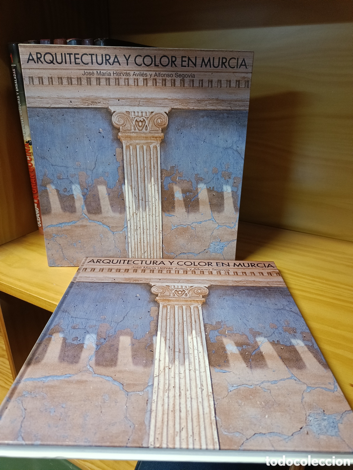 Libros de segunda mano: ARQUITECTURA Y COLOR EN MURCIA. JOS&Eacute; MAR&Iacute;A HERV&Aacute;S AVIL&Eacute;S; ALFONSO SEGOVIA.