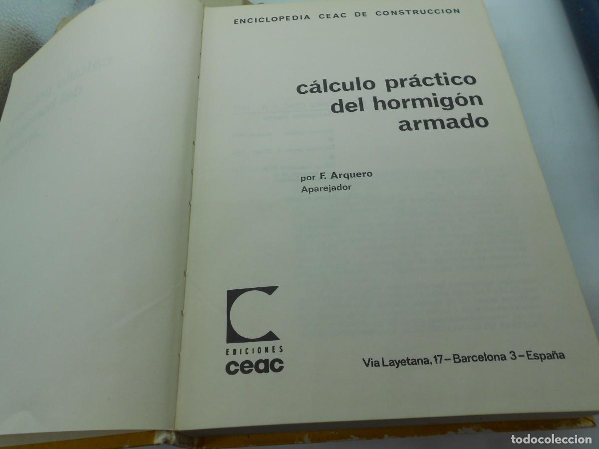 Libros de segunda mano: 3 libros sobre hormigon y materiales - Foto 6