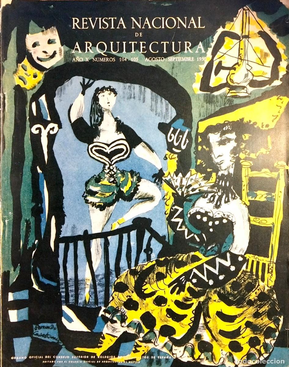 Libros de segunda mano: REVISTA NACIONAL DE ARQUITECTURA. A&Ntilde;O X, N&Uacute;MEROS 104-105, AGOSTO-SEPTIEMBRE 1950: DEDICADO AL TEATRO