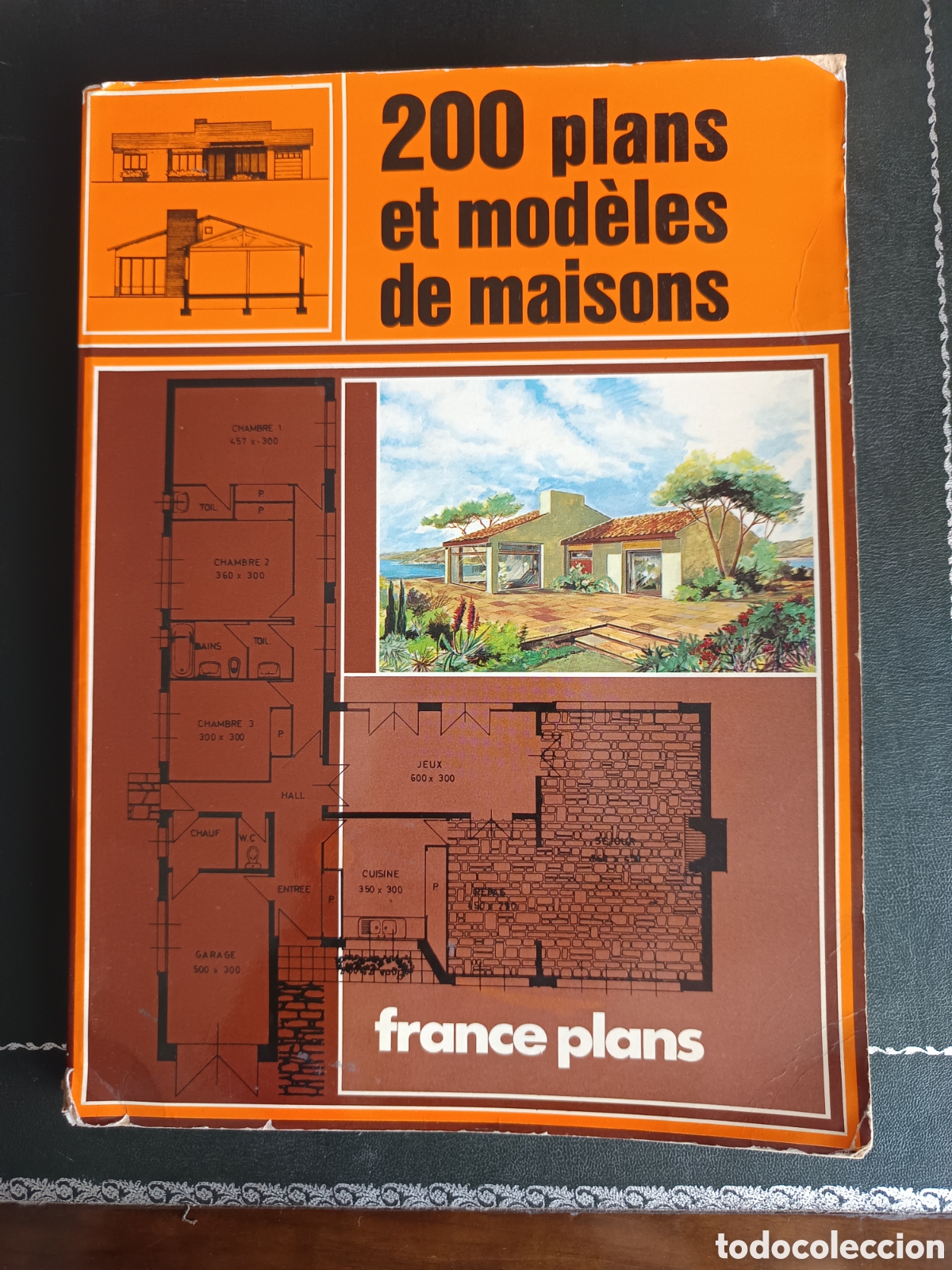 Libros de segunda mano: 200 Plans et mod&egrave;les de maisons por France Plans en Par&iacute;s 1975 (Texto en franc&eacute;s)