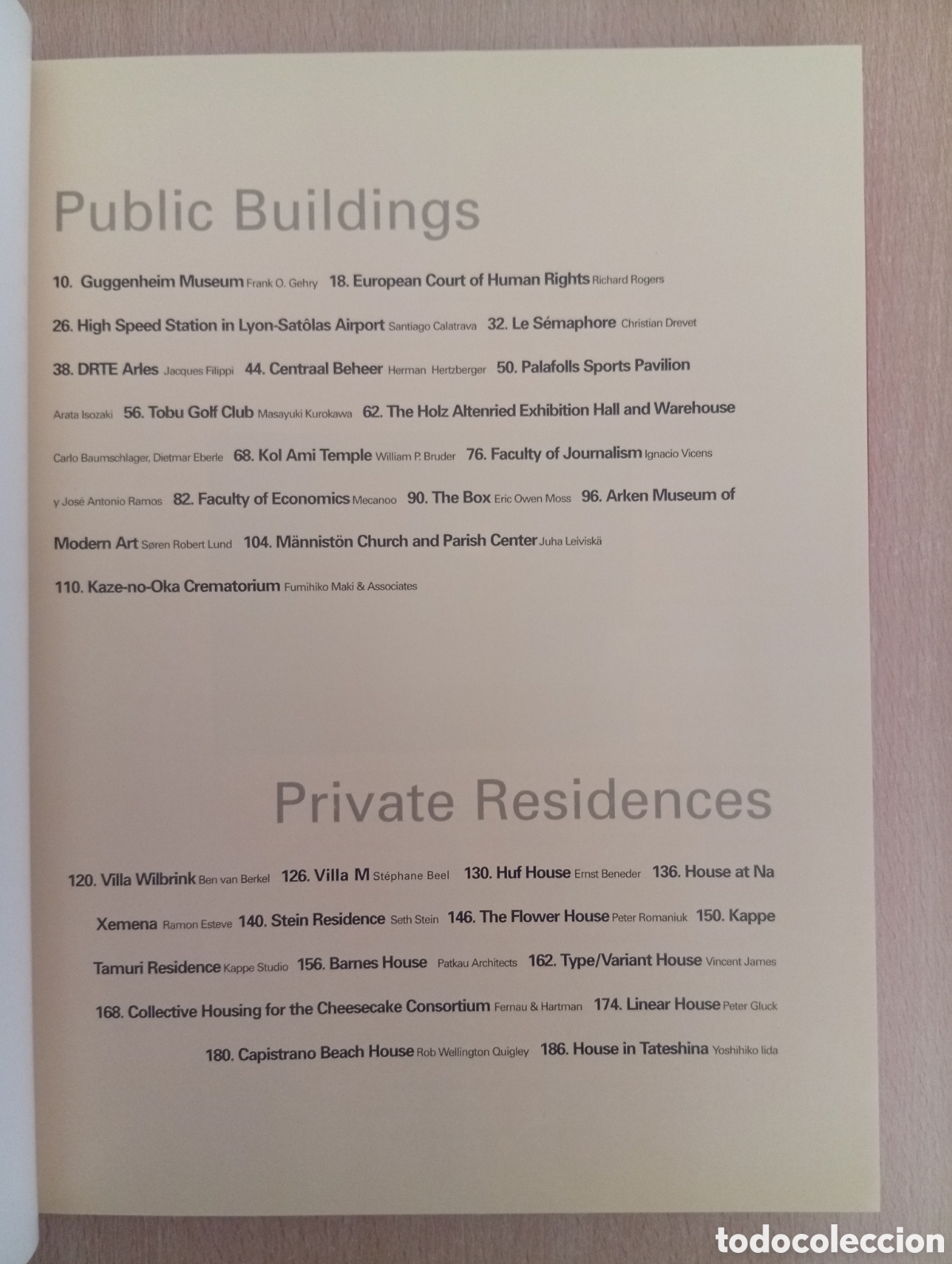 Libros de segunda mano: SELECTED ARCHITECTURE. Francisco Asensio Cerver - Foto 13