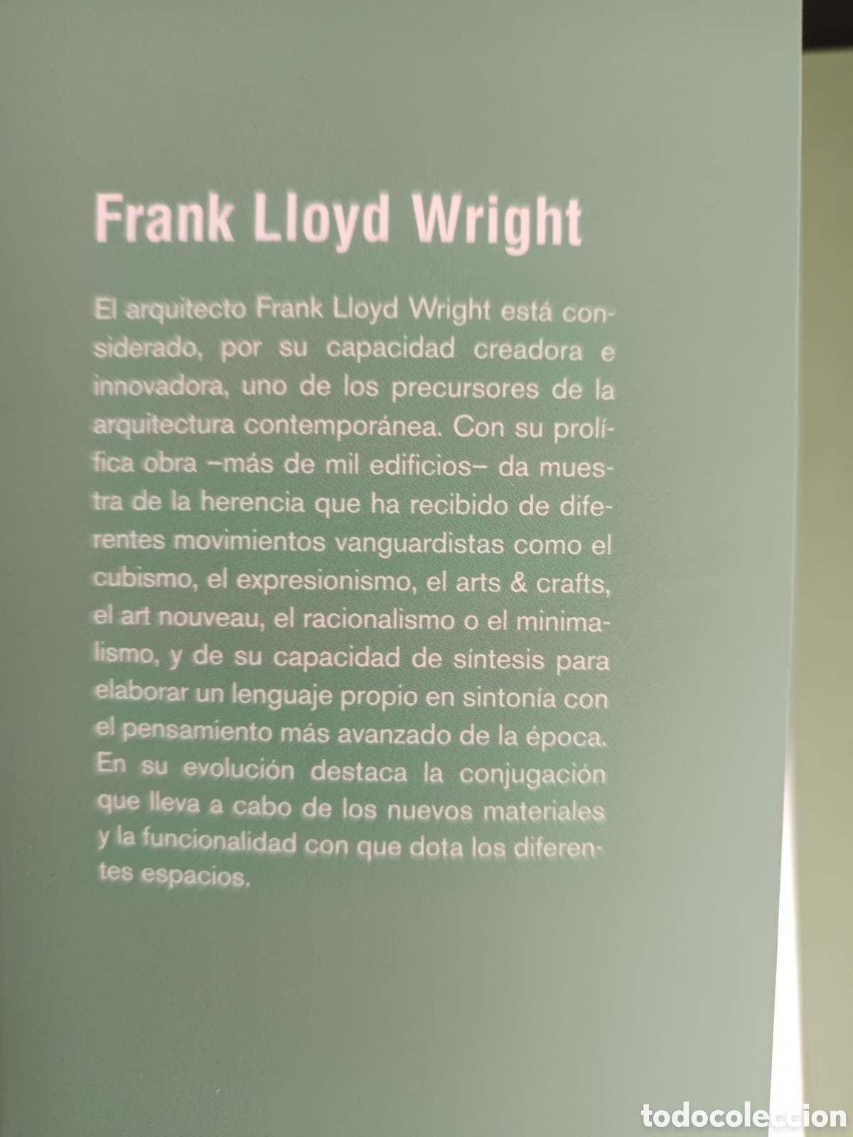 Libros de segunda mano: Frank Lloyd. Frank Lloyd Wright (Autor) kliczkowsky - Foto 3