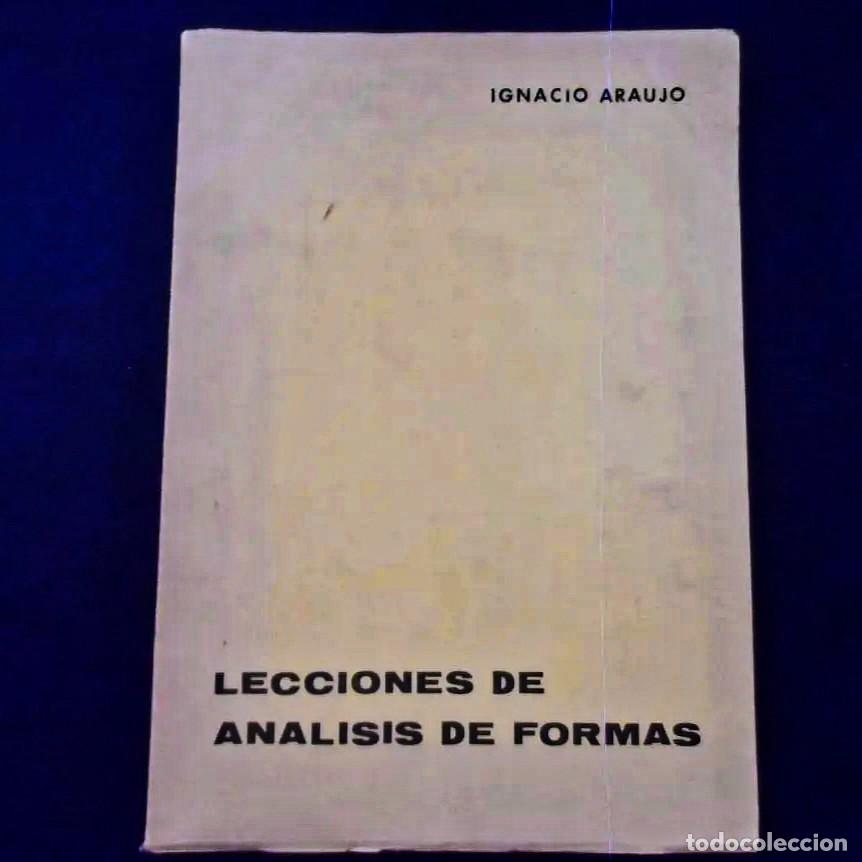 Livres d'occasion: LECCIONES DE ANALISIS DE FORMAS. IGNACIO ARAUJO. A&Ntilde;O