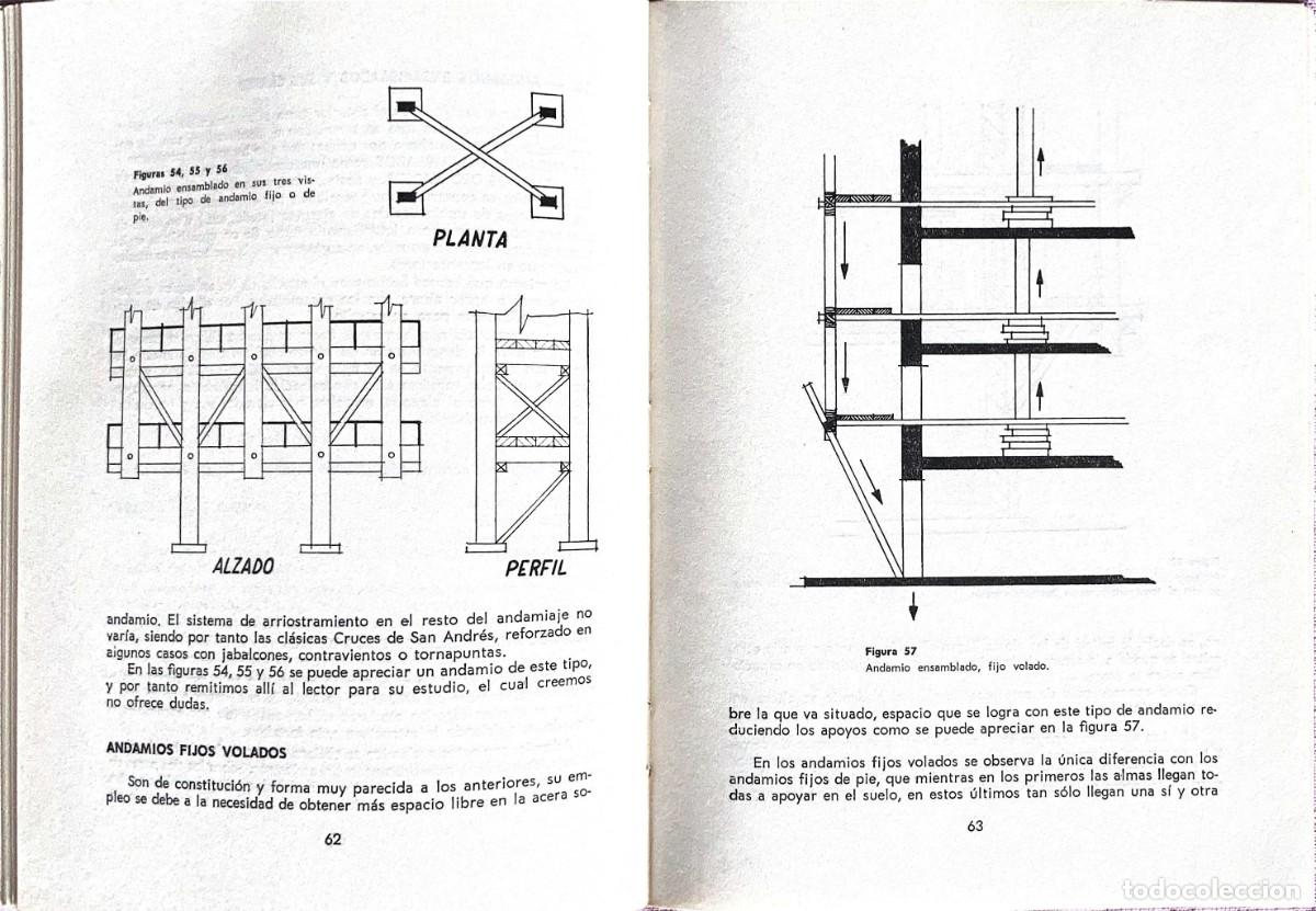Libros de segunda mano: Andamios, apeos y entibaciones. - Foto 4