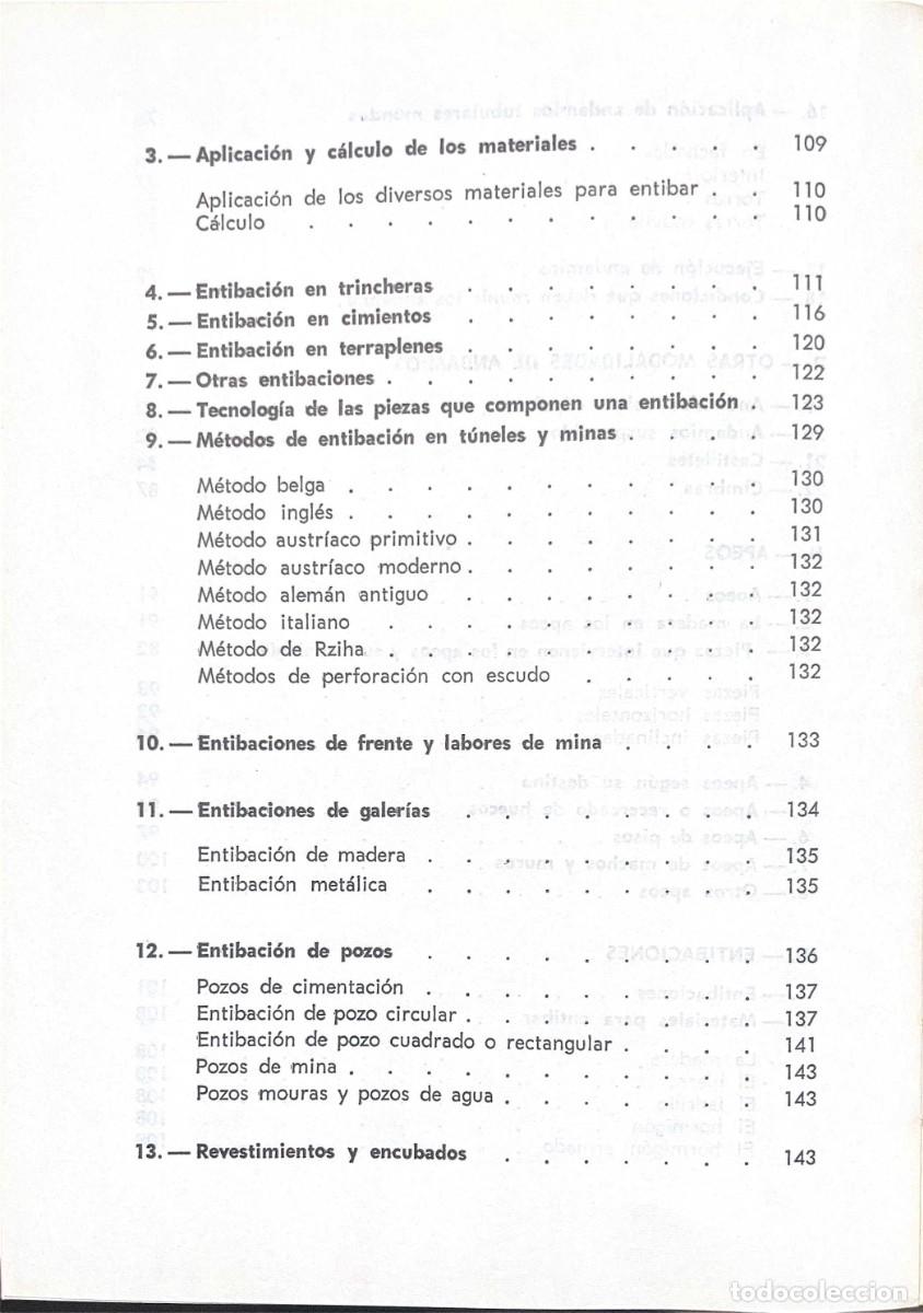 Libros de segunda mano: Andamios, apeos y entibaciones. - Foto 9