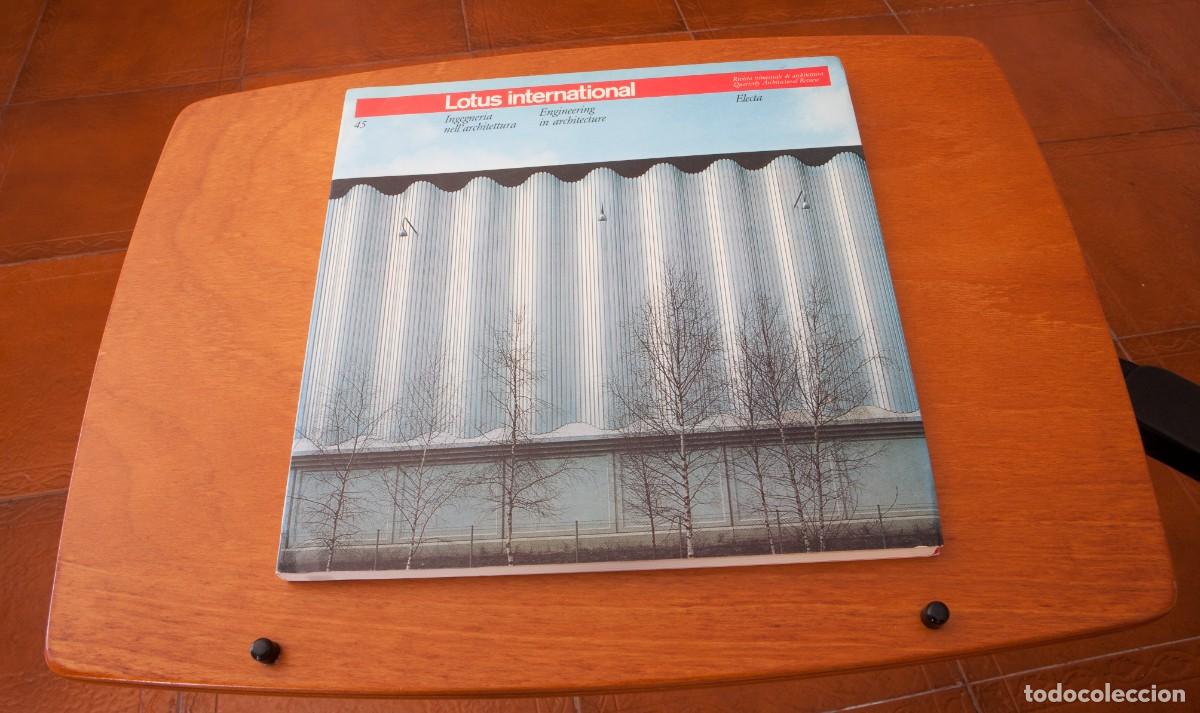 Libros de segunda mano: LOTUS INTERNATIONAL 45 &rdquo;Ingegneria nell'architettura&rdquo; Electa Milano
