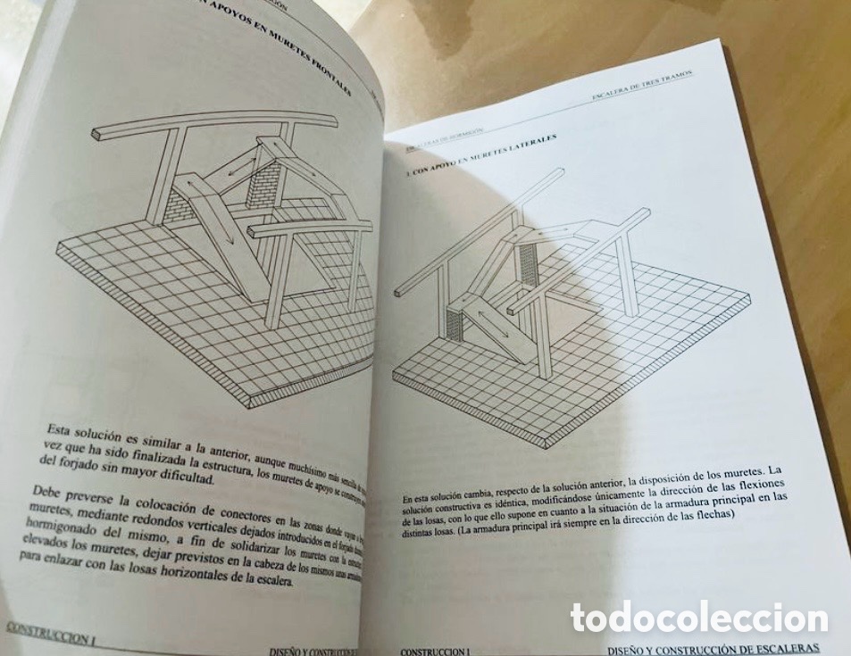 Libros de segunda mano: Escaleras. Dise&ntilde;o y construcci&oacute;n. - Foto 3