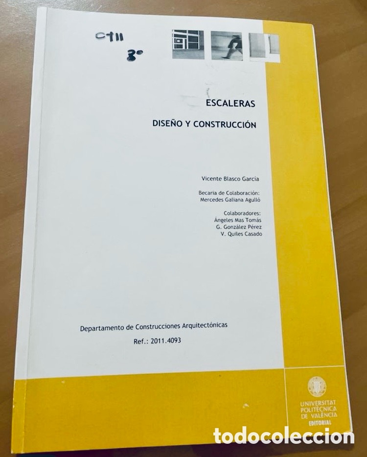 Libros de segunda mano: Escaleras. Dise&ntilde;o y construcci&oacute;n.