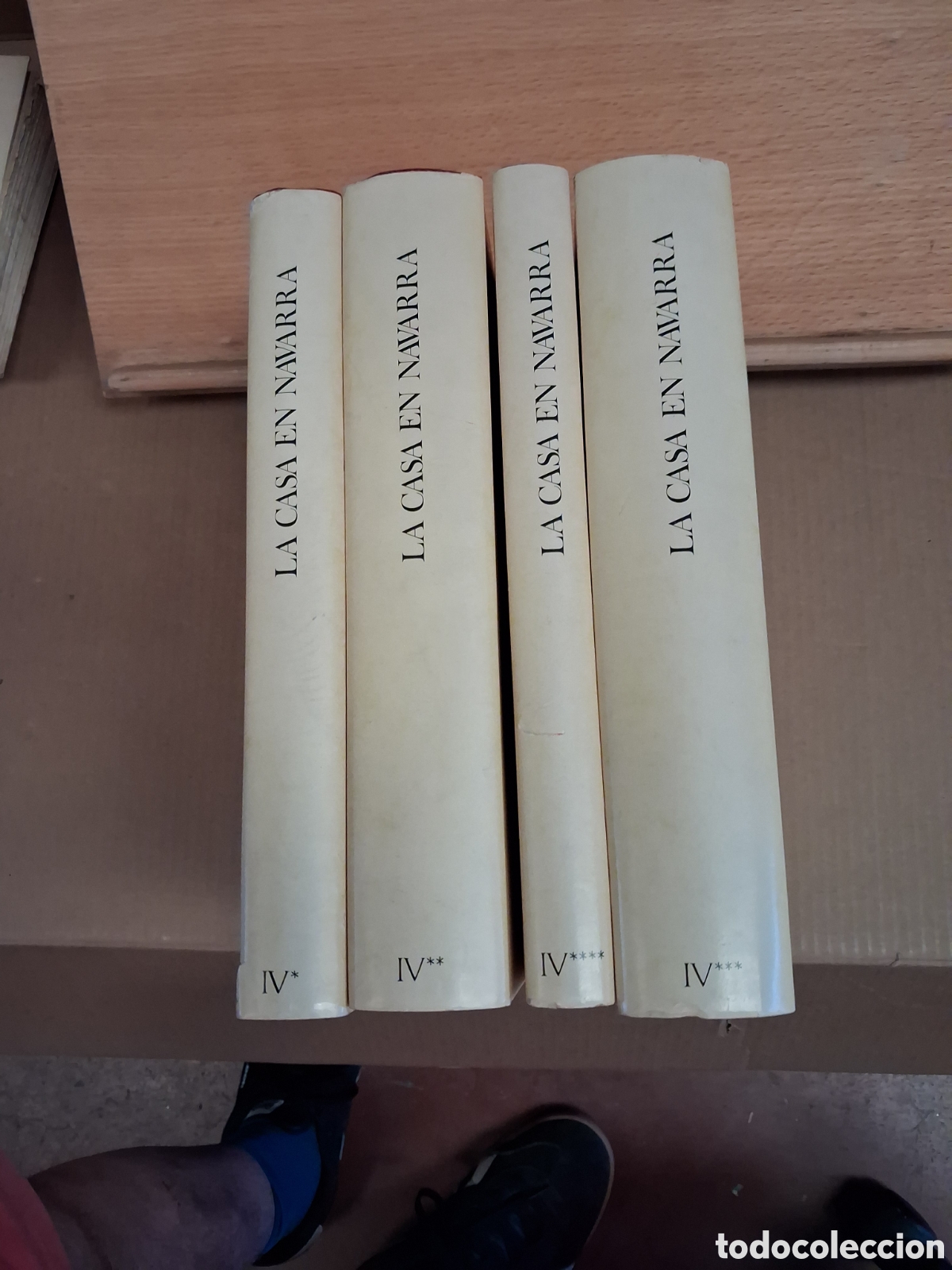 Libros de segunda mano: LA CASA NAVARRA. JULIO CARO BAROJA. 4 TOMOS. PAMPLONA 1982.