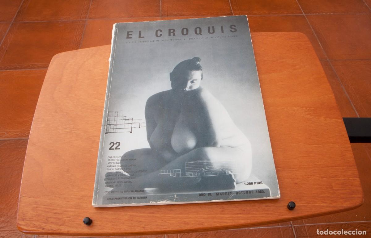 Libros de segunda mano: EL CROQUIS 22 Concurso de Salamanca PFC QUARTELY ARCHITECTURAL REVIEW A&Ntilde;O IV MADRID OCTUBRE 1985