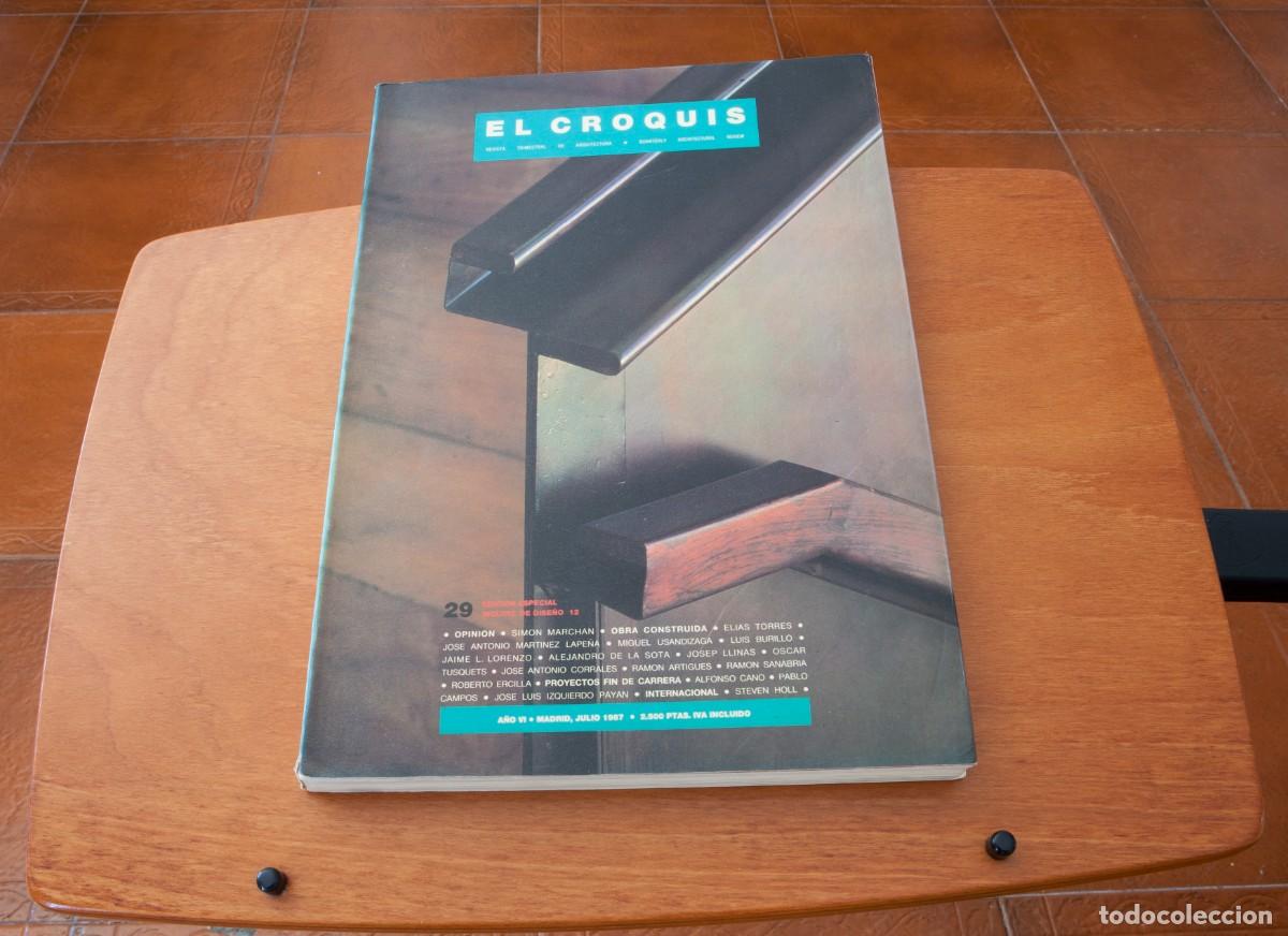Libros de segunda mano: EL CROQUIS 29 EDICI&Oacute;N ESPECIAL 1987 EDICI&Oacute;N ESPECIAL MAYO-JULIO DE ARQUITECTURA Y DISE&Ntilde;O ISBN: