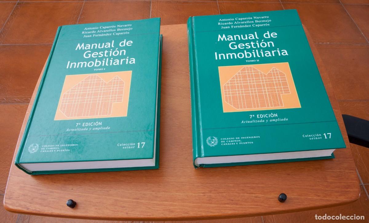 Libros de segunda mano: Manual de Gesti&oacute;n Inmobiliaria TOMOS I Y II Antonio Caparr&oacute;s Navarro Ricardo Alvarellos Bermejo Jua