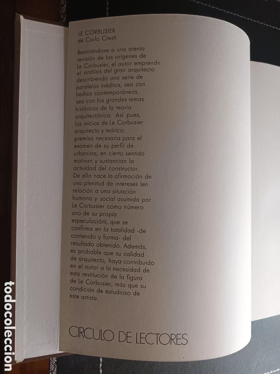 Libros de segunda mano: Le Corbusier - Carlo Cresti - Foto 2