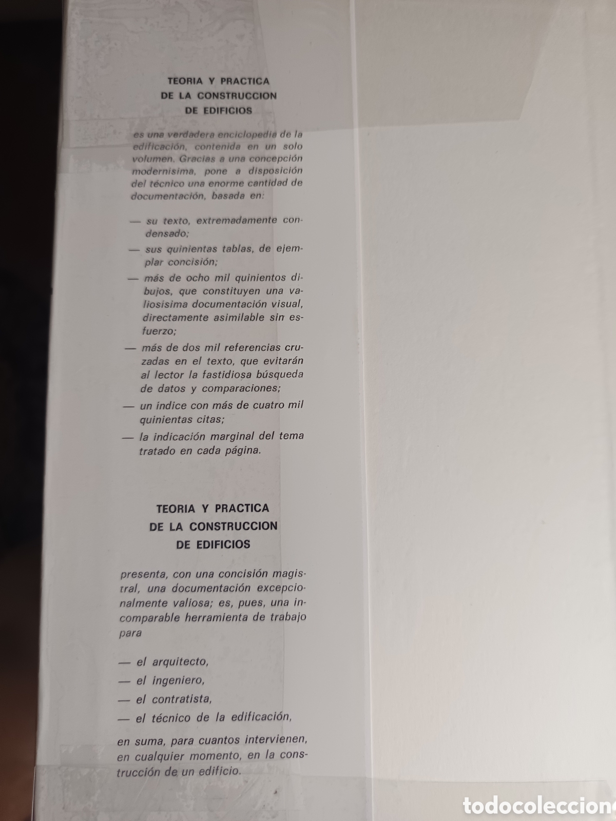 Libros de segunda mano: TEOR&Iacute;A Y PR&Aacute;CTICA DE LA CONSTRUCCI&Oacute;N DE EDIFICIOS MARTIN MITTAG - Foto 2