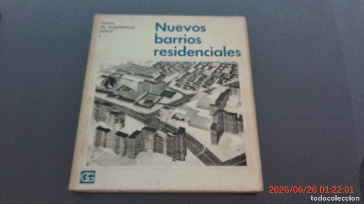 Libros de segunda mano: Paulhans Peters. Nuevos Barrios residenciales Temas de arquitectura actual. N. 1 GG GUSTAVO GILI