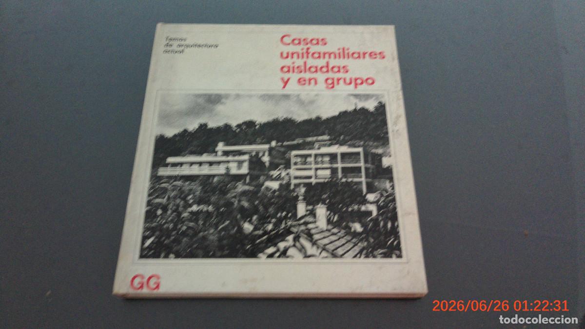 Libros de segunda mano: TEMAS DE ARQUITECTURA ACTUAL 12-CASAS EN GRUPO.VIVIENDAS PLURIFAMILIARES. GG GUSTAVO GILI