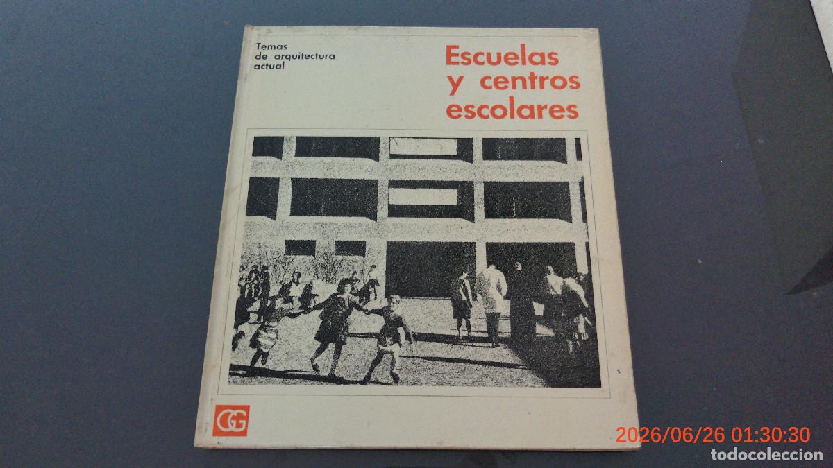 Libros de segunda mano: ESCUELAS Y CENTROS ESCOLARES-PAULHANS PETERS TEMAS DE ARQUITECTURA ACTUAL-. EDITORIAL GUSTAVO GILI.