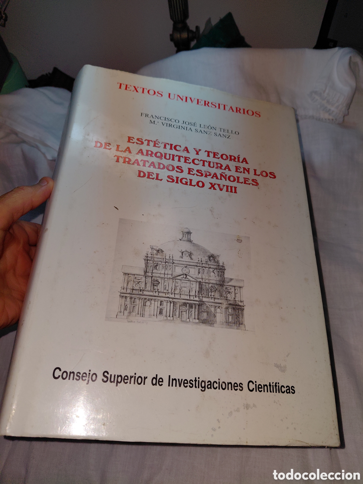 Libros de segunda mano: ESTETICA Y TEORIA DE LA ARQUITECTURA EN LOS TRATADOS ESPA&Ntilde;OLES DEL SIGLO XVIII.FRANCISCO JOSE LEON.V